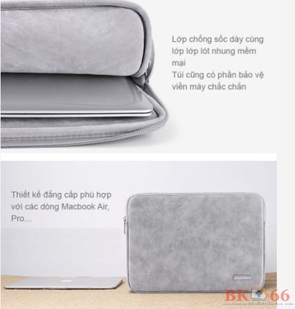 Túi chống sốc CanvasArtisan cho Macbook Laptop-3